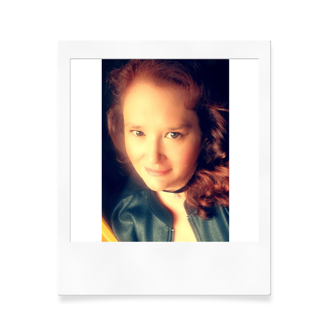 Debra Borchert with her dog